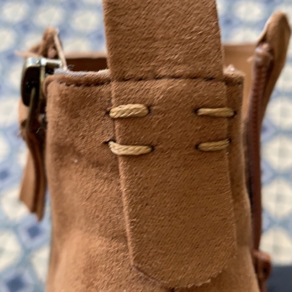 LUOIKA BROWN SUEDE ANKLE BOOTS - Picture 13 of 14